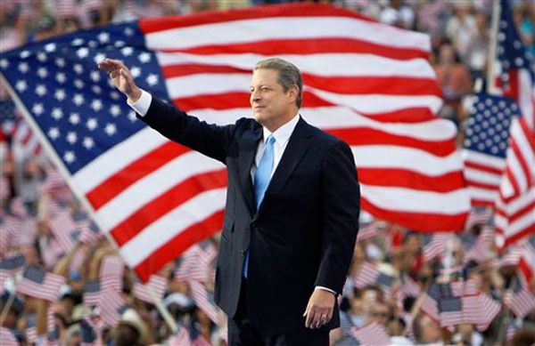 Former vice-president and Nobel Peace Prize laureate Al Gore.